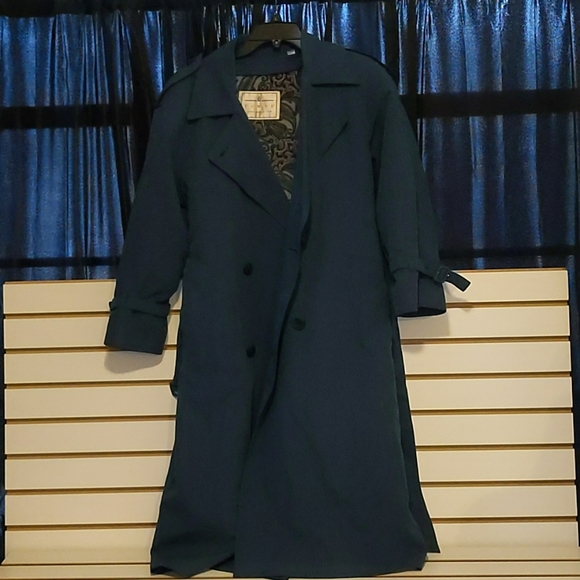 Women's Towne from London Fog Trench Coat - Picture 1 of 8